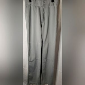 Marucci Doubleknit Gray Mens Baseball Pants Size Small Coach Player Excellent